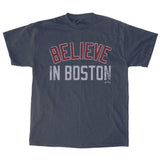 Believe in Boston - Heather Navy - T-Shirt