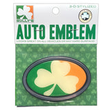 Sully's Brand Shamrock Logo Auto Emblem