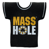 Masshole Black & Gold Coozie