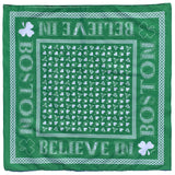 Believe In Boston Shamrock Bandana